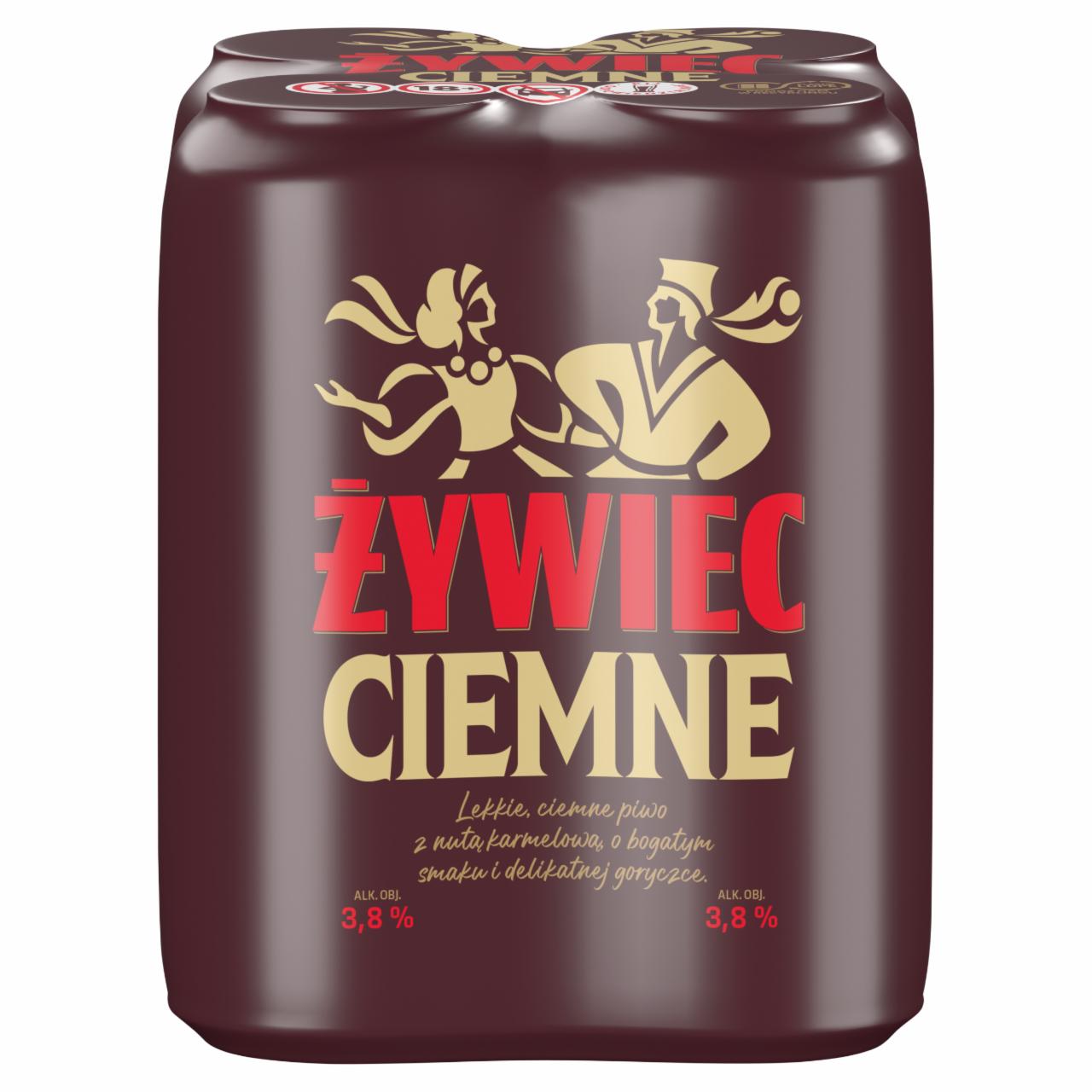Zdjęcia - Żywiec Piwo ciemne 4 x 500 ml
