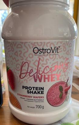 Zdjęcia - Protein Shake Strawberry Wafers