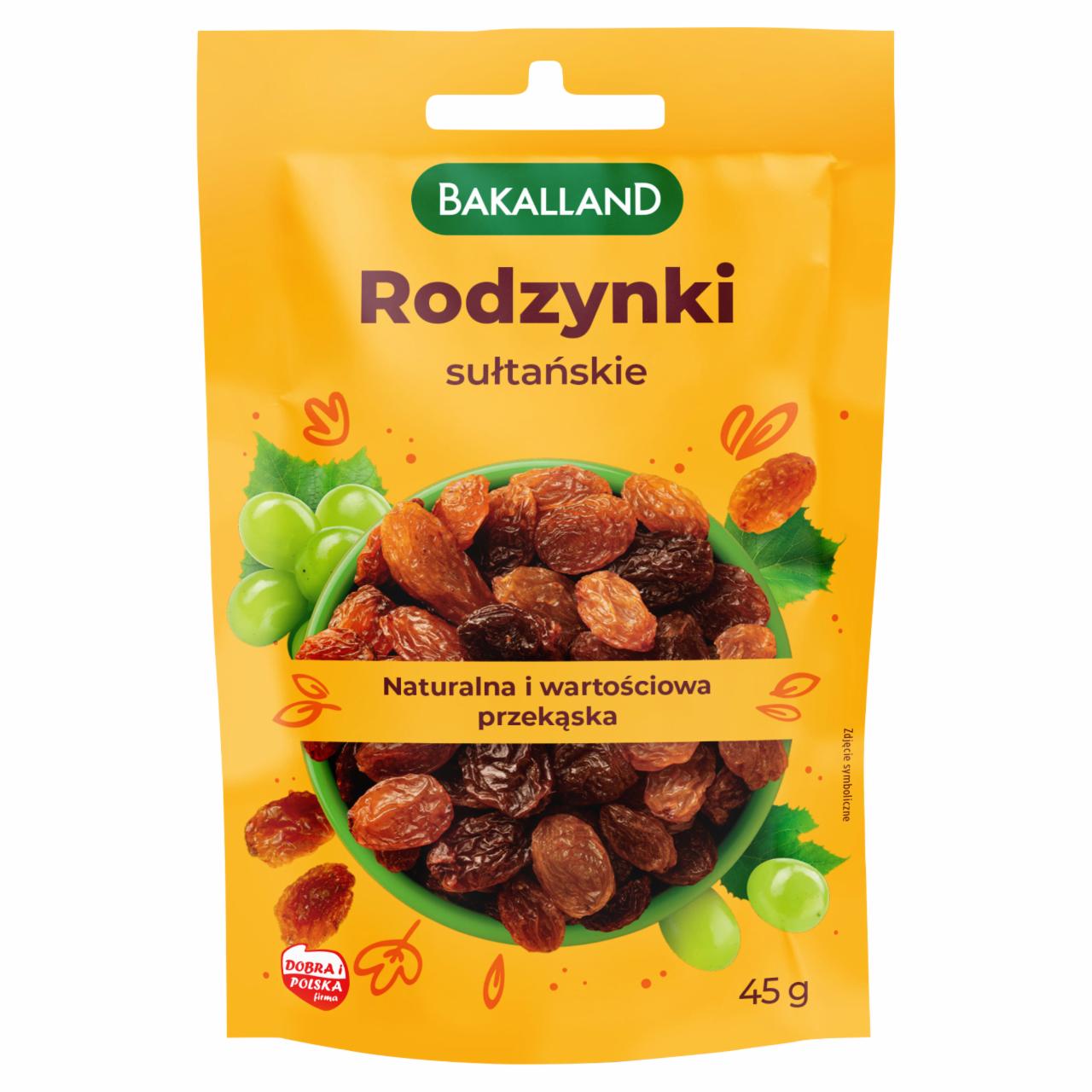 Zdjęcia - Bakalland Rodzynki sułtańskie 45 g