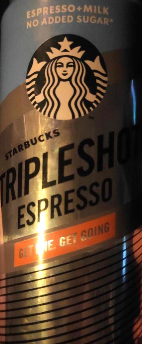 Zdjęcia - Starbucks Tripleshot Espresso Mleczny napój kawowy 300 ml