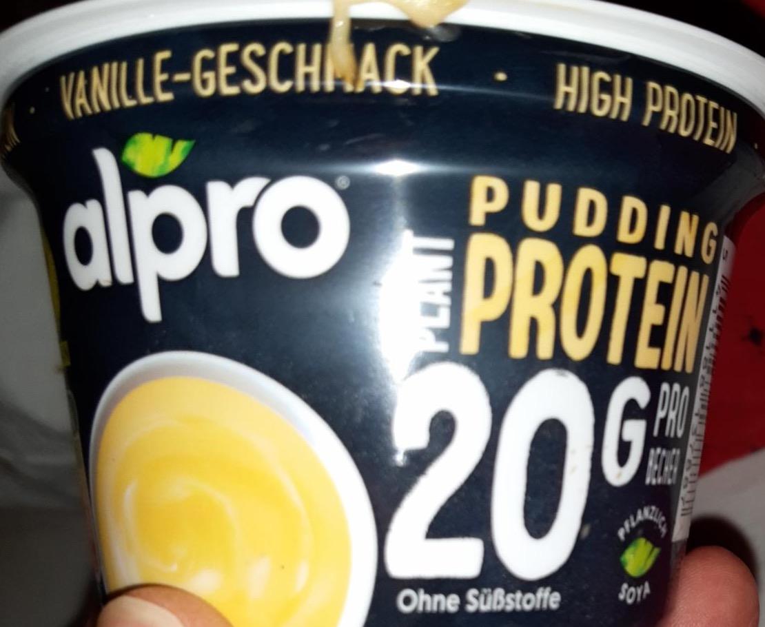 Zdjęcia - Plant protein pudding vanilla flavour Alpro