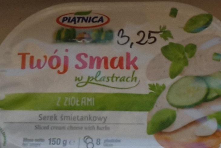 Zdjęcia - Twój smak w plastrach z ziołami Piątnica
