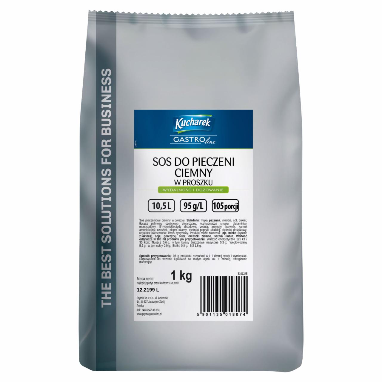 Zdjęcia - Kucharek GastroLine Sos do pieczeni ciemny w proszku 1 kg