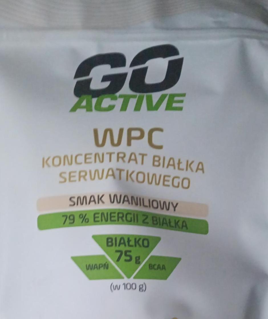 Zdjęcia - Koncentrat białka serwatkowego smak waniliowy Go active