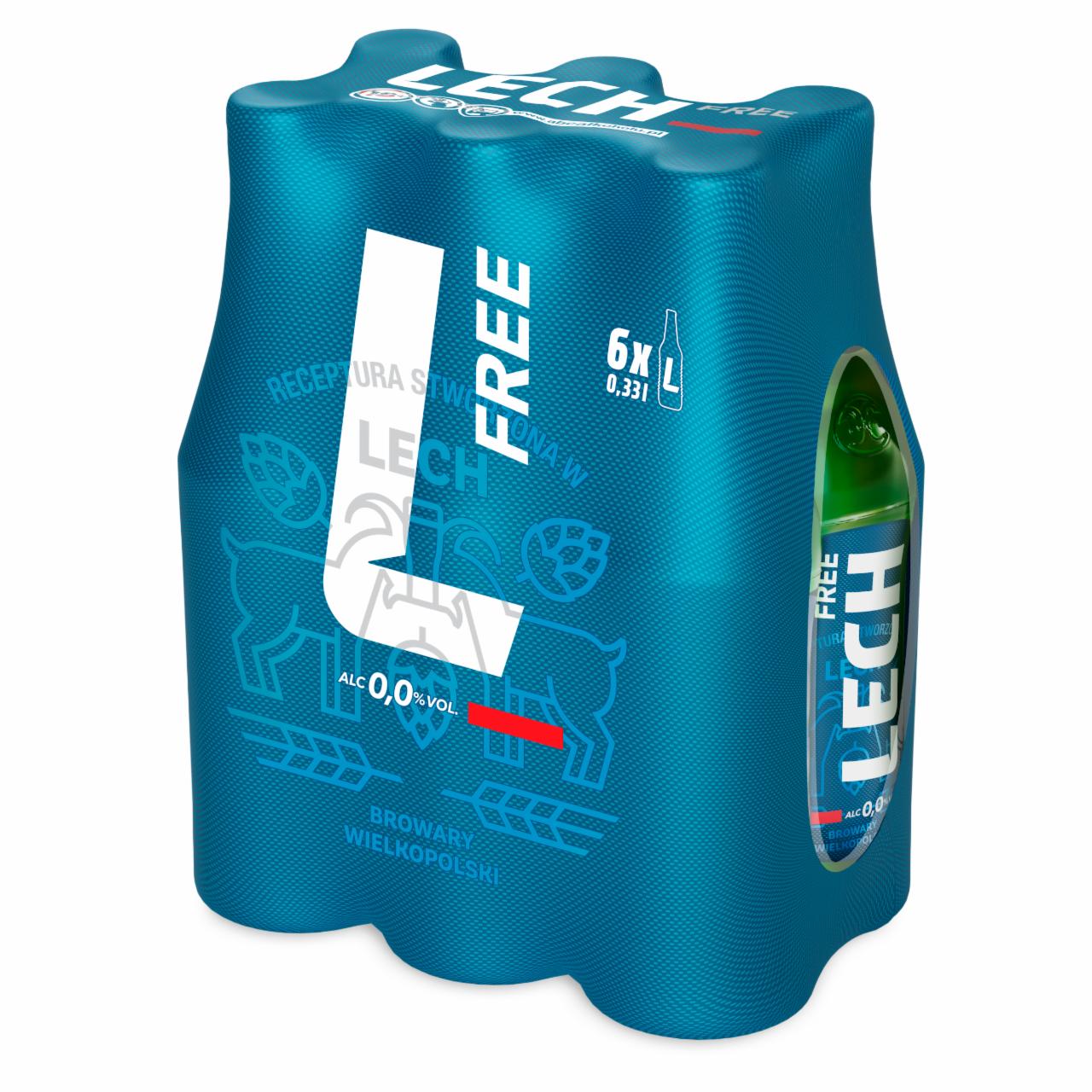 Zdjęcia - Lech Free Piwo bezalkoholowe 6 x 0,33 l