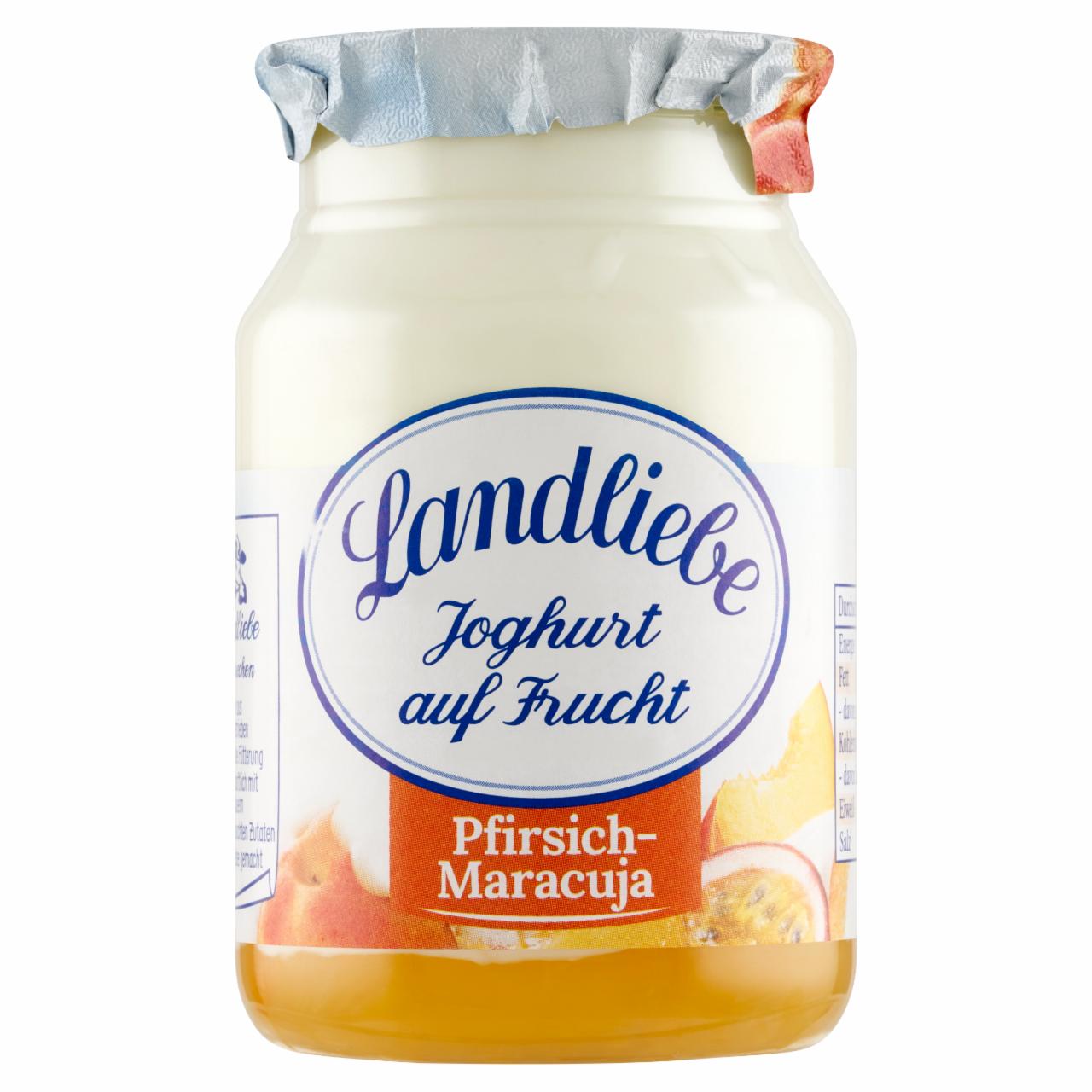 Zdjęcia - Landliebe Jogurt z wsadem brzoskwinia-marakuja 150 g