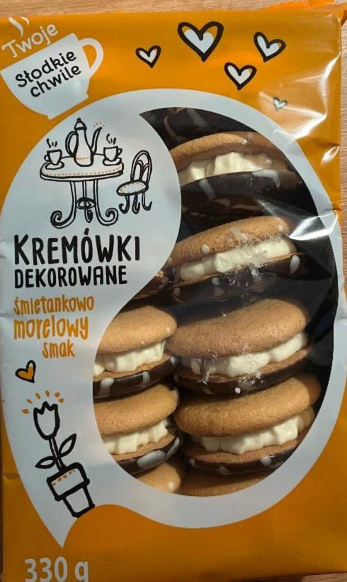 Zdjęcia - Kremówki dekorowane śmietankowy morelowy smak Twoje Słodkie Chwile