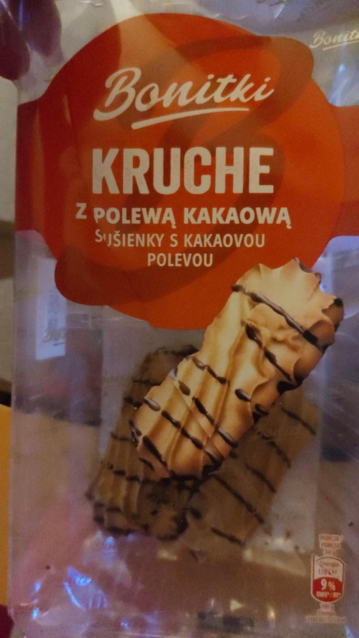 Zdjęcia - Kruche z polewą kakaową Bonitki