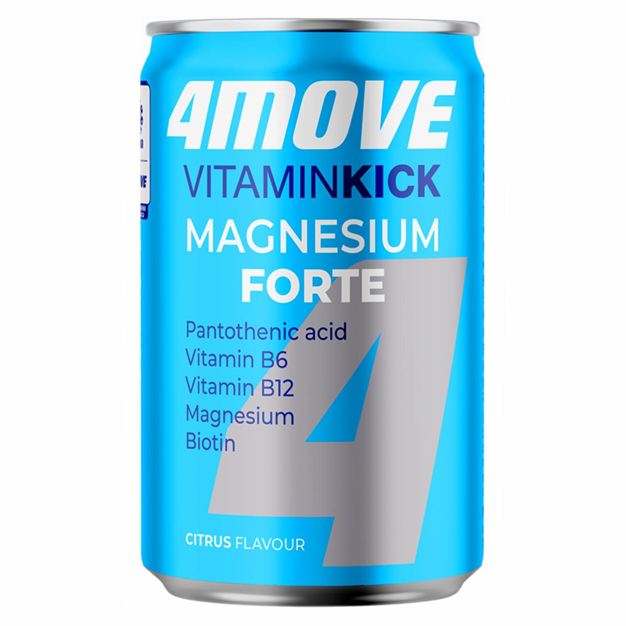 Zdjęcia - 4Move Vitamin Kick Suplement diety niegazowany napój o smaku cytrynowym 150 ml