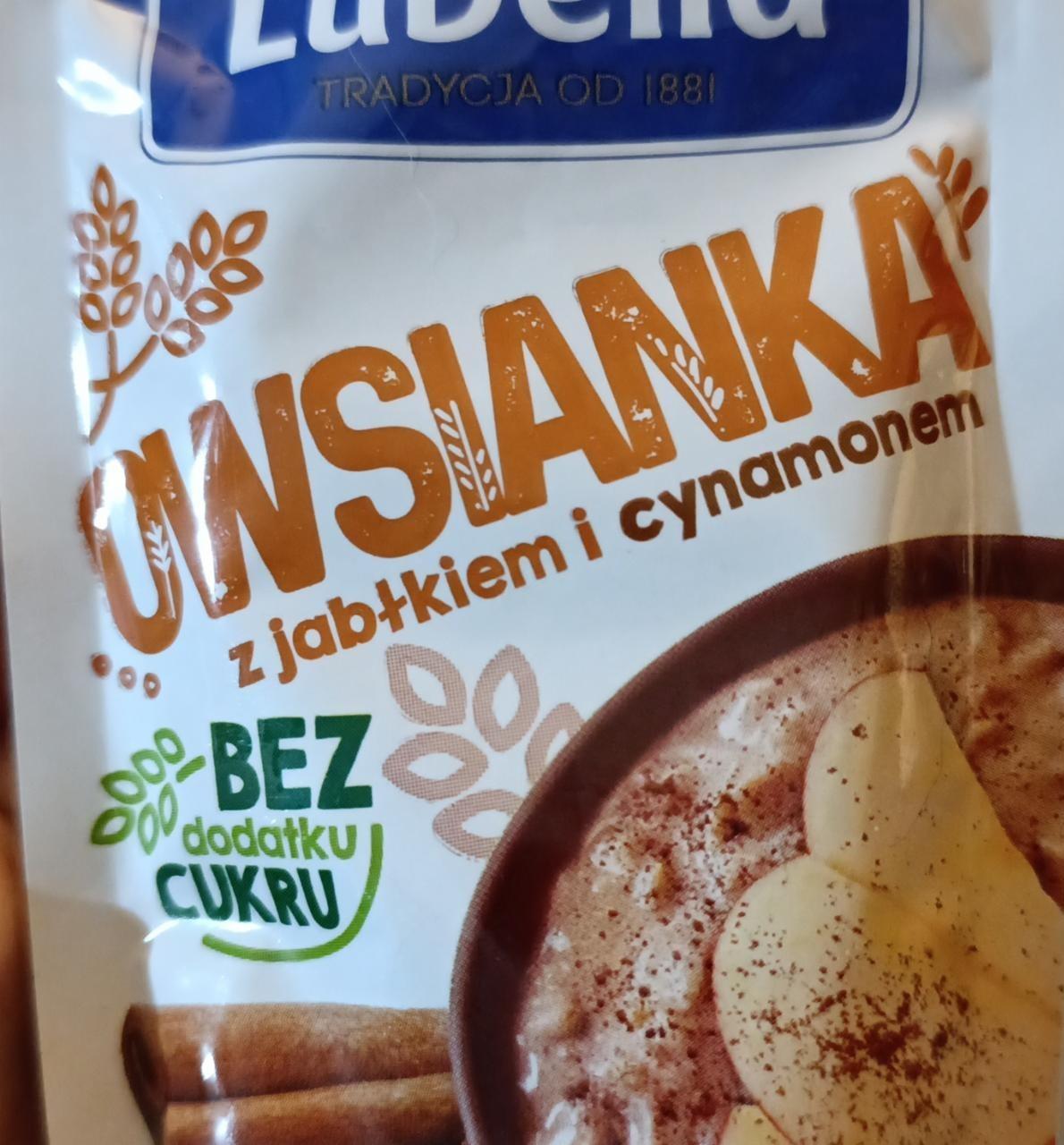 Zdjęcia - Owsianka z jabłkiem i cynamonem Lubella