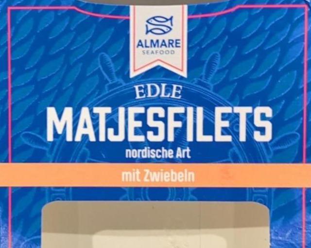 Zdjęcia - Matjasfilet mit zwiebeln Almare Seafood