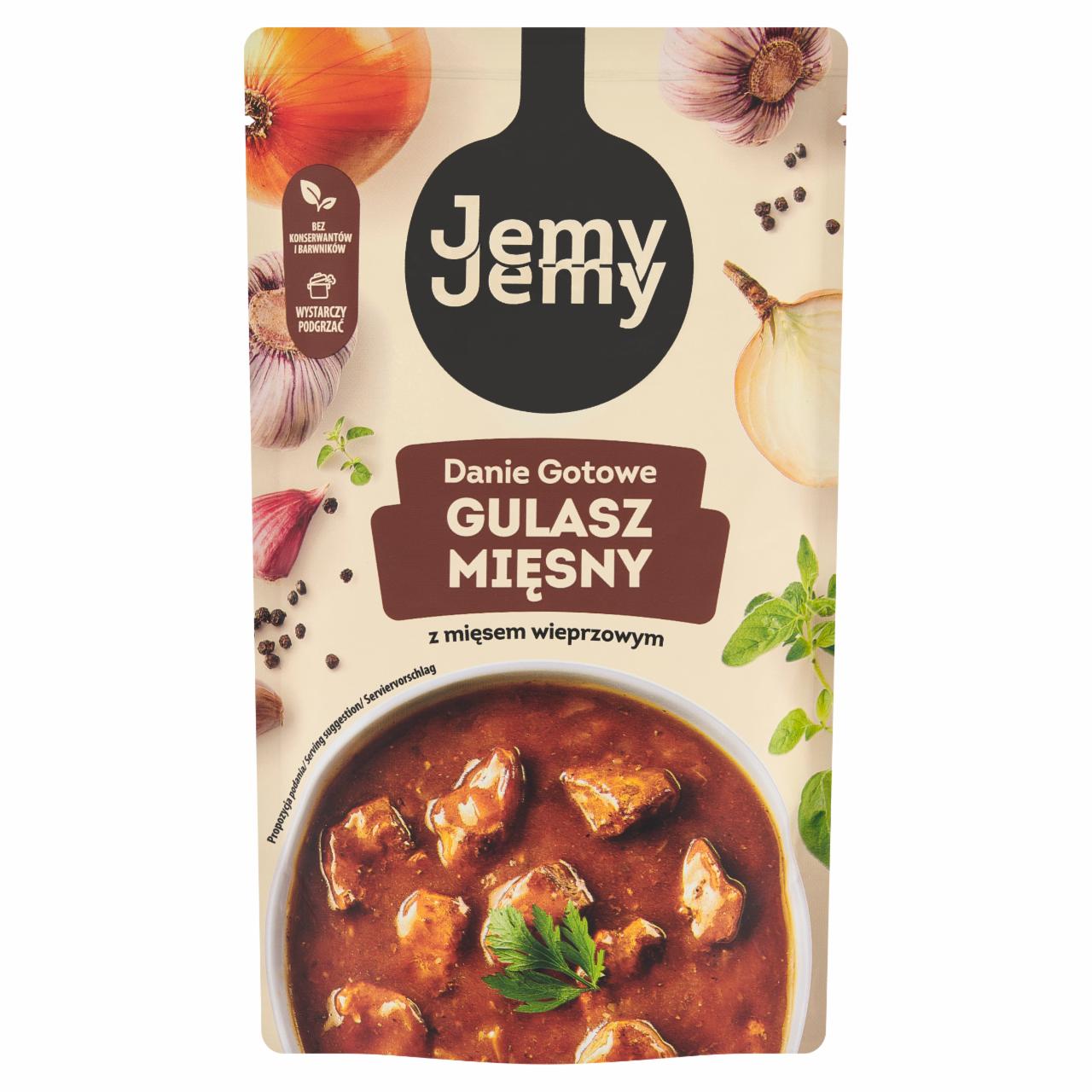 Zdjęcia - JemyJemy Danie gotowe gulasz mięsny z mięsem wieprzowym 360 g