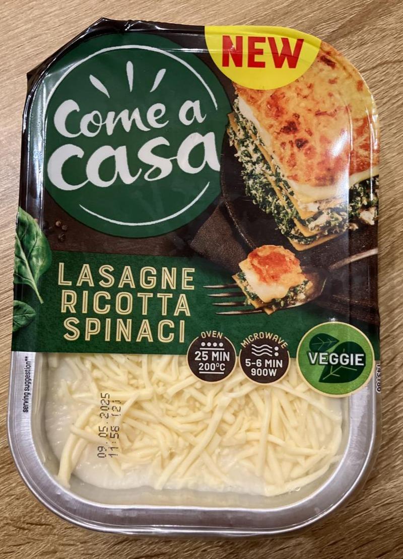 Zdjęcia - Lasagne Ricotta Spinaci Come a casa