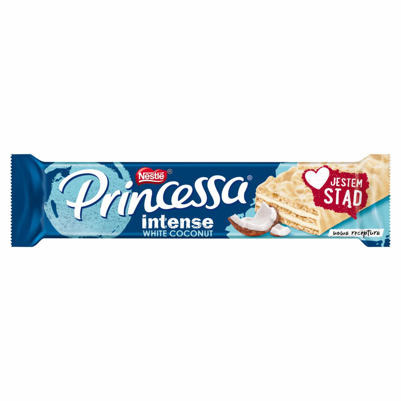 Zdjęcia - Princessa Intense White Coconut Wafel z kremem kokosowym 30,5 g