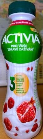 Zdjęcia - Malina&granátové jablko Activia