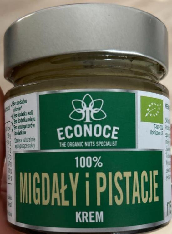 Zdjęcia - Krem migdały i pistacje Econoce