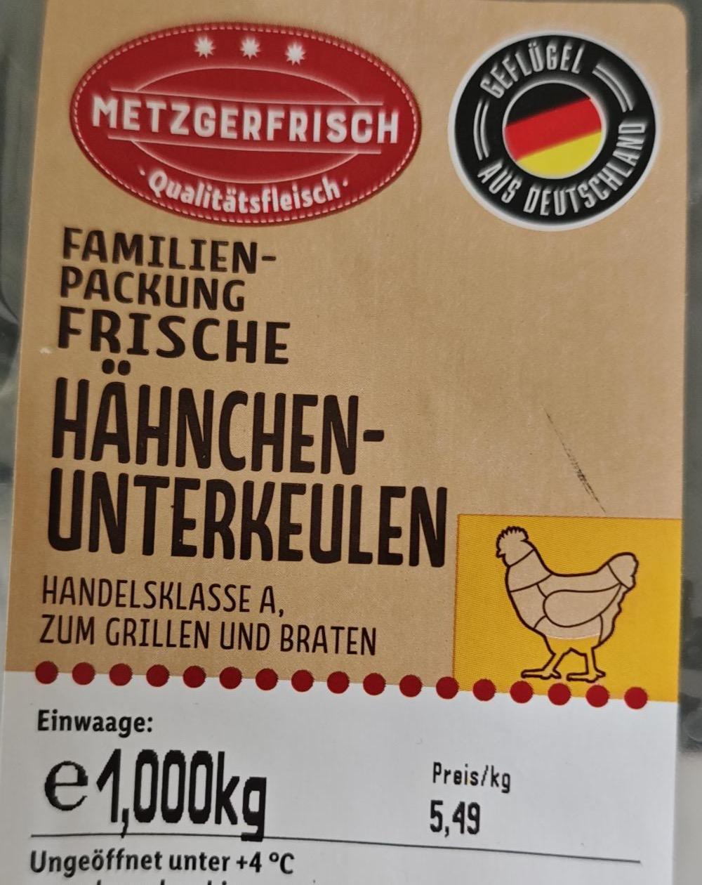 Zdjęcia - Hähchen Unterkeulen Metzgerfrisch