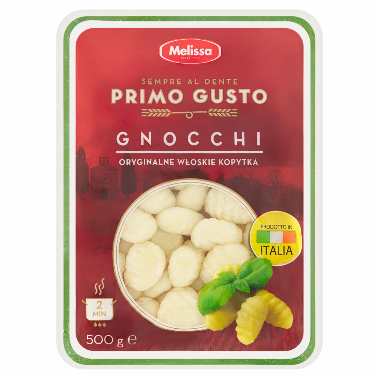 Zdjęcia - Melissa Primo Gusto Gnocchi oryginalne włoskie kopytka 500 g