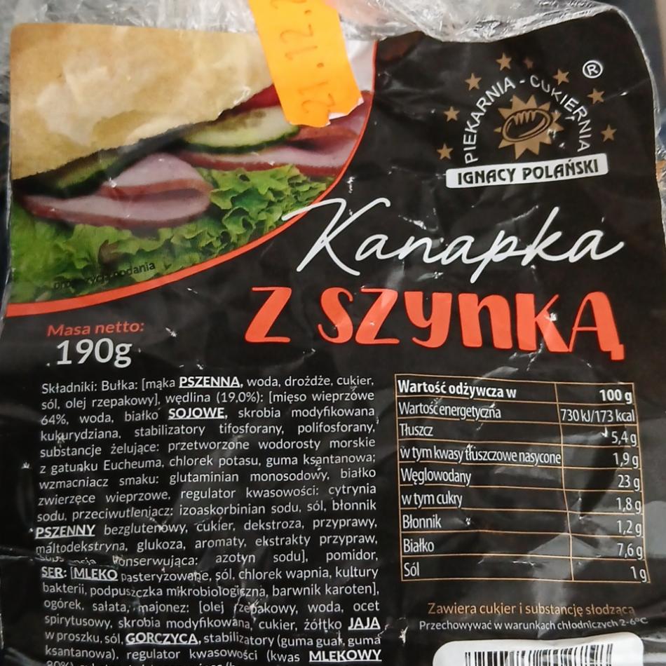Zdjęcia - Kanapka z szynką Ignacy Polański