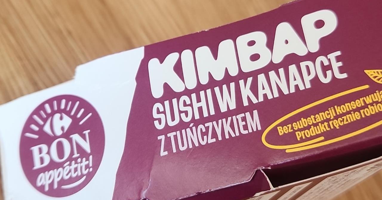 Zdjęcia - Kimbap sushi w kanapce z tuńczykiem Carrefour Bon Appetit