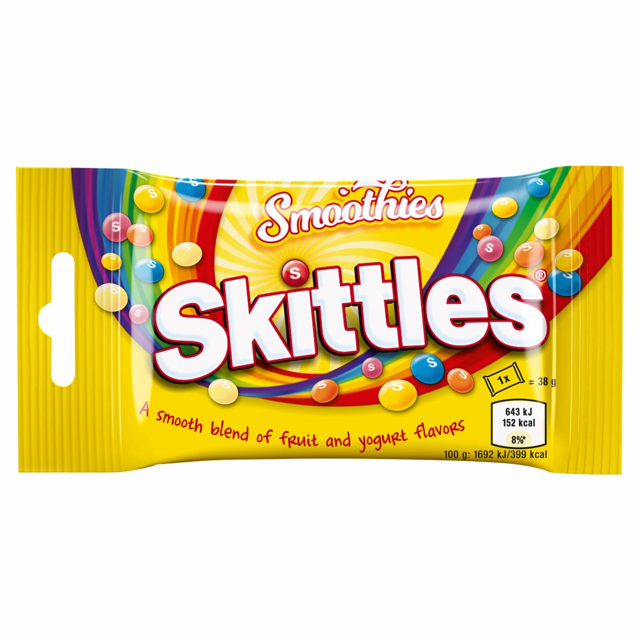 Zdjęcia - Skittles Smoothies Cukierki do żucia 38 g