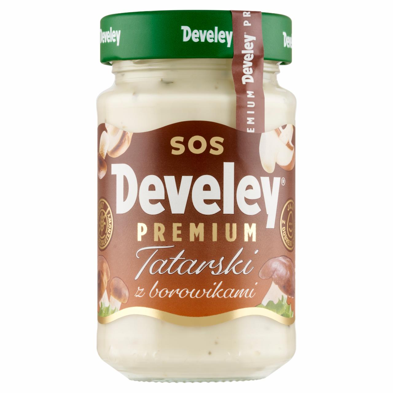 Zdjęcia - Develey Premium Sos tatarski z borowikami 210 ml