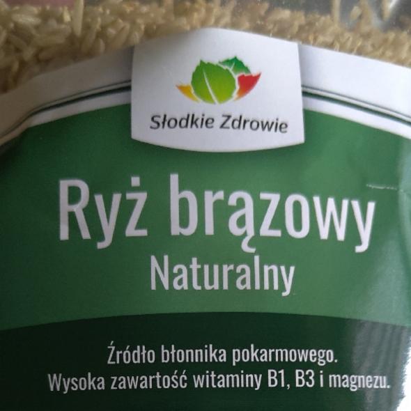 Zdjęcia - Ryż brązowy naturalny Słodkie Zdrowie