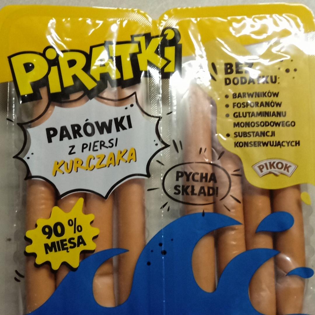 Zdjęcia - Piratki parówki z piersi kurczaka Pikok