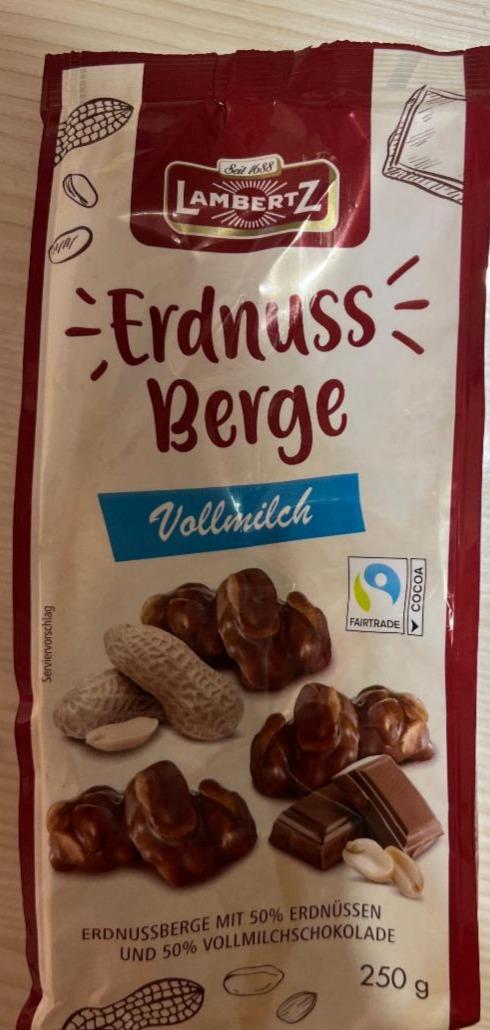 Zdjęcia - Erdnuss Berge Vollmilch LambertZ