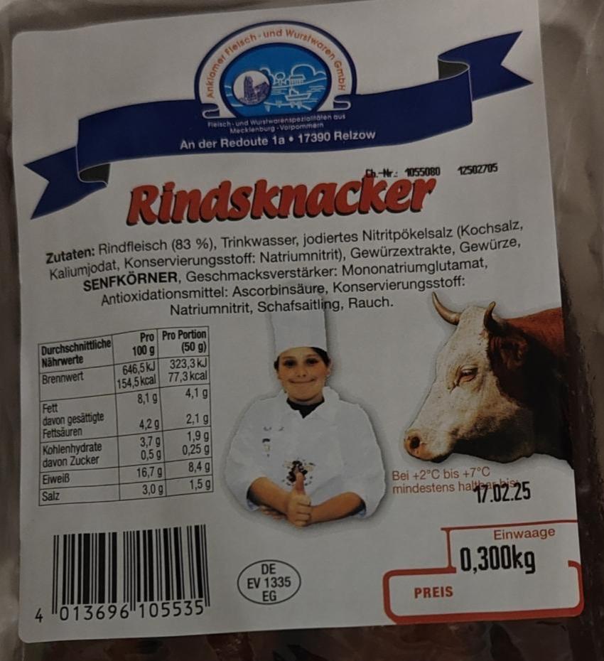 Zdjęcia - Rindsknacker Anklamer Fleisch und Wurstwaren GmbH