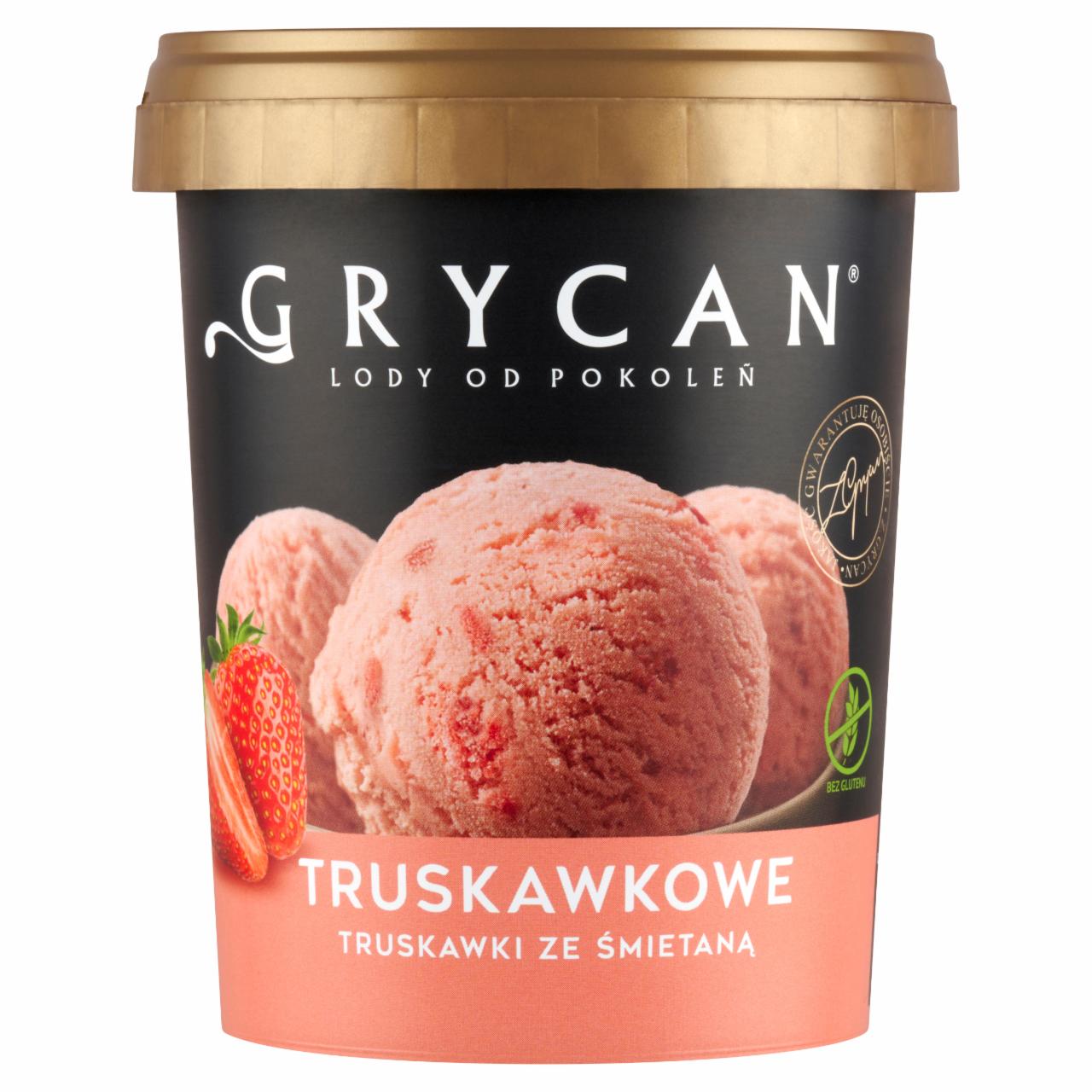 Zdjęcia - Grycan Lody truskawkowe 500 ml