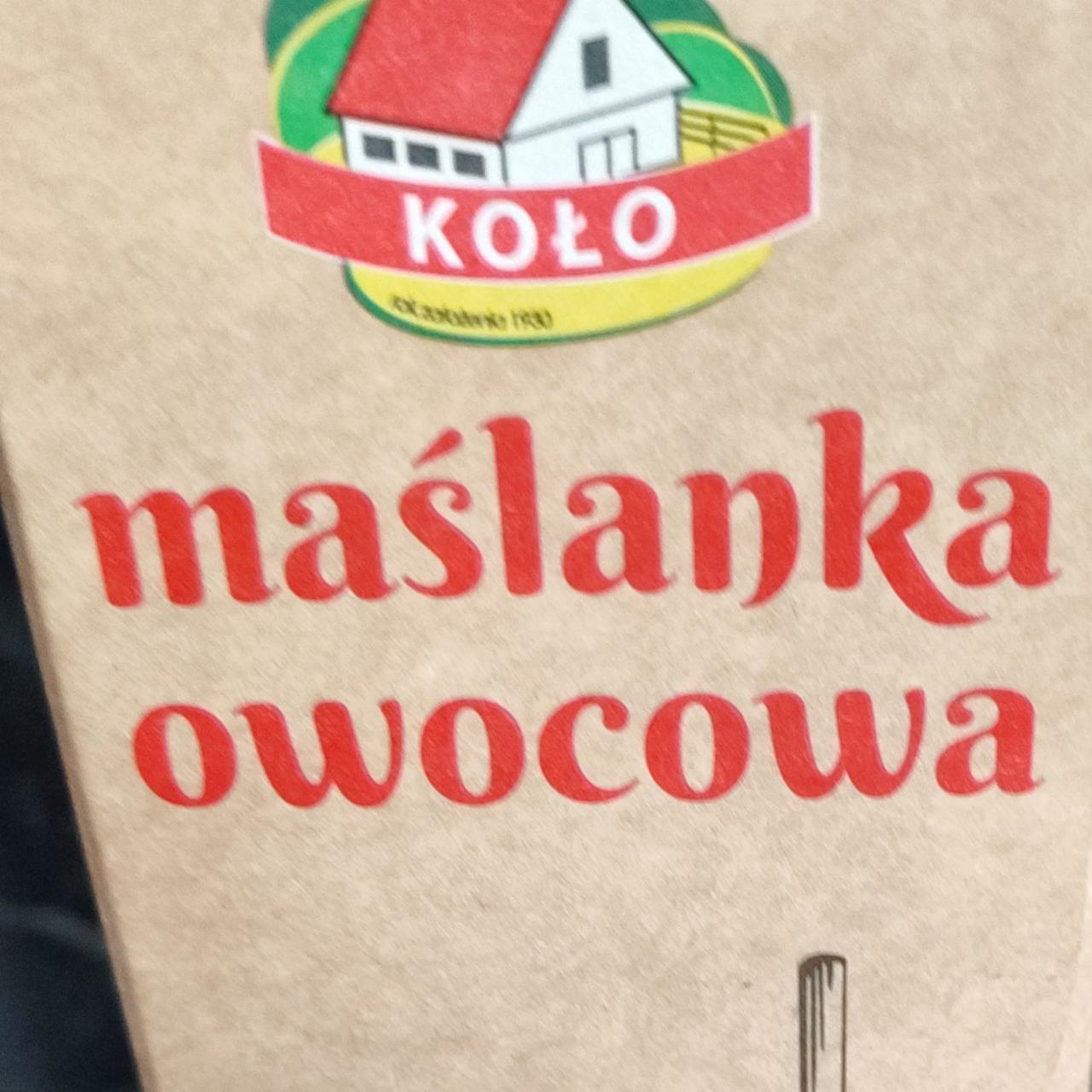 Zdjęcia - Maślanka owocowa KOŁO