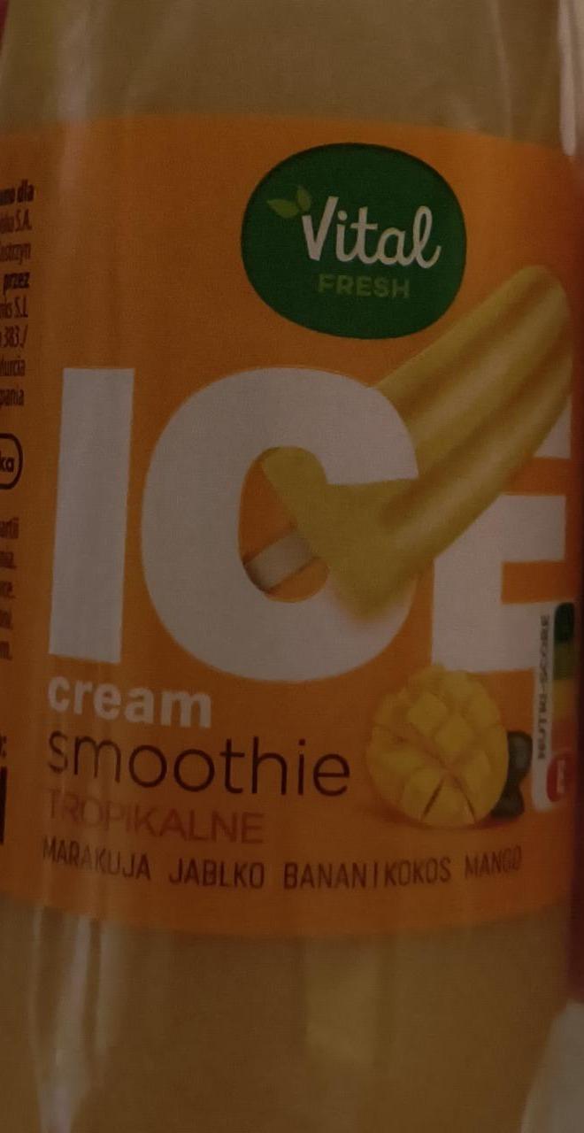 Zdjęcia - Ice cream smoothie tropikalne Vital fresh