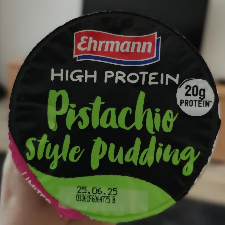 Zdjęcia - Pudding pistacjowym Ehrmann