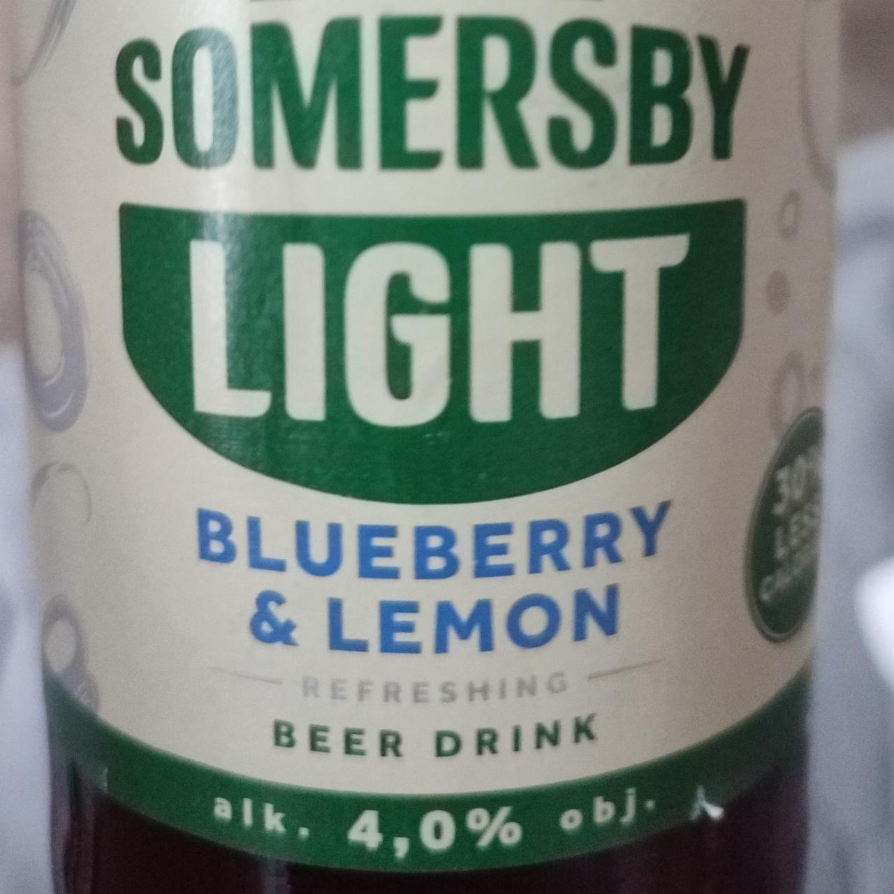 Zdjęcia - Light blueberry & lemon Somersby