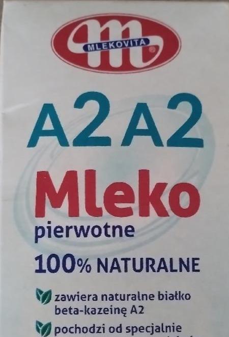 Zdjęcia - Mleko pierwotne A2 A2 Mlekovita