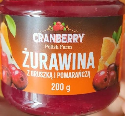 Zdjęcia - Żurawina z gruszką i pomarańczą Cranberry