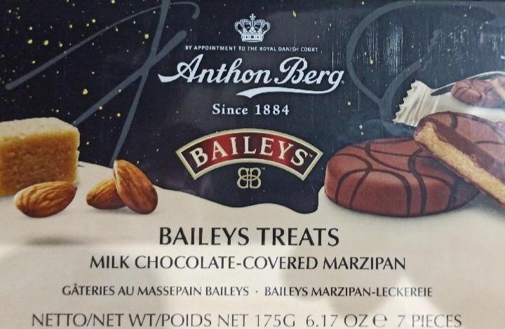 Zdjęcia - Baileys treats milk chocolate covered marzipan Anthon Berg