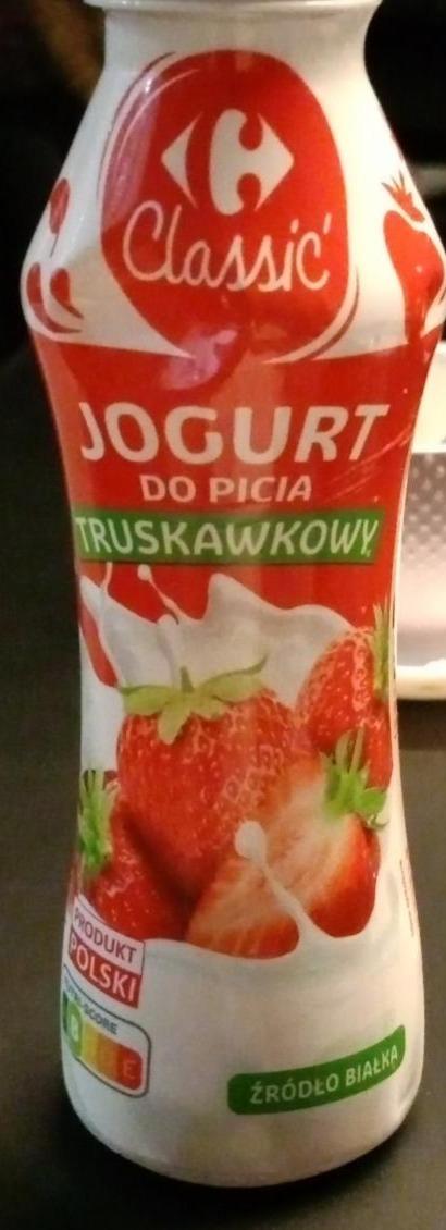 Zdjęcia - Jogurt do picia Carrefour Classic