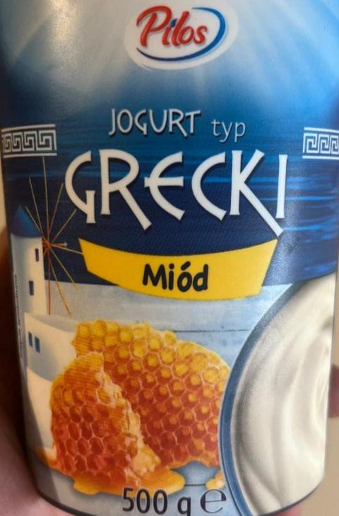 Zdjęcia - Jogurt typ grecki Miód Pilos