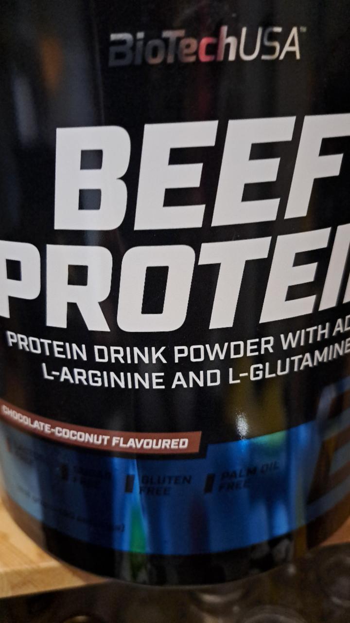 Zdjęcia - Beef Protein chocolate-coconut flavoured BioTechUSA