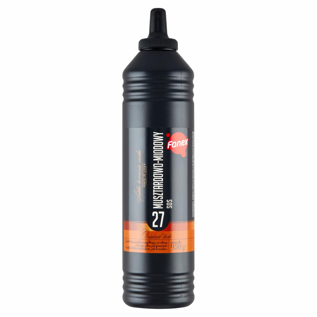 Zdjęcia - Fanex Sos musztardowo-miodowy 950 g