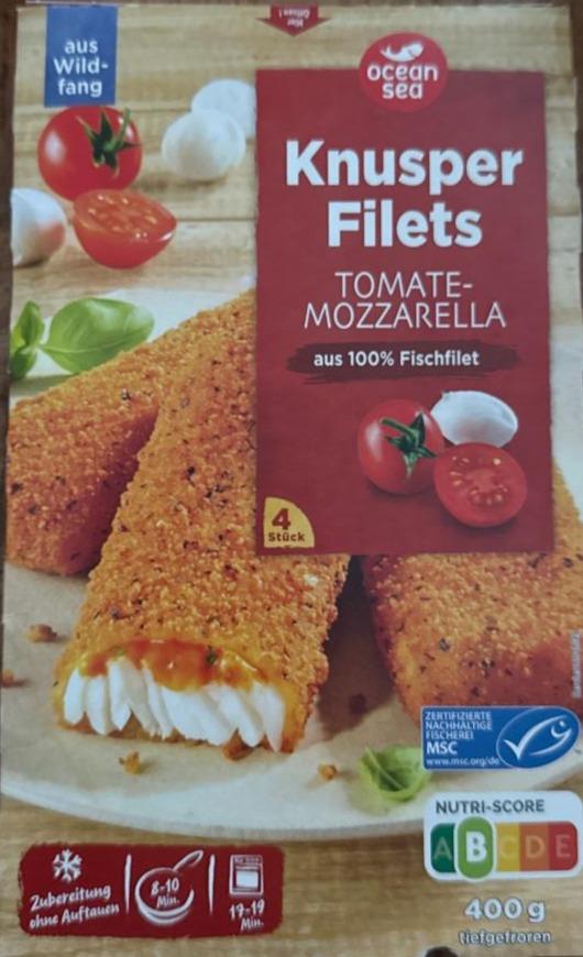Zdjęcia - Knusper filets tomate mozzarella Ocean Sea