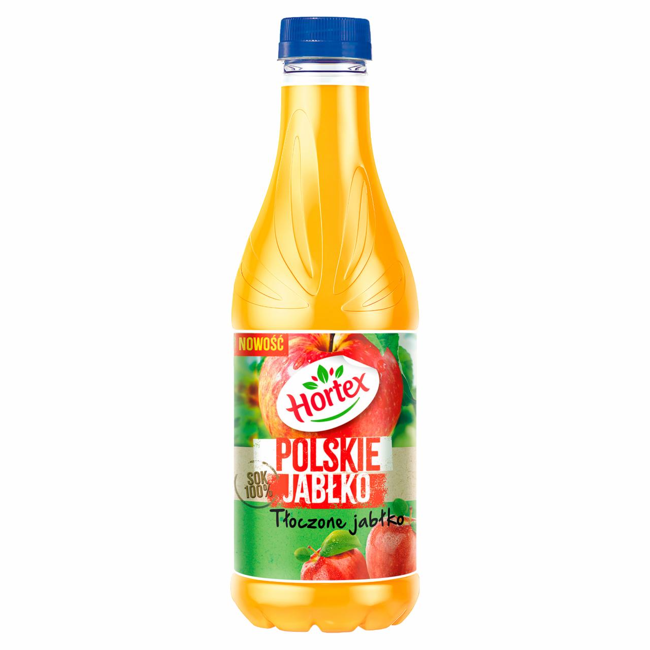 Zdjęcia - Hortex Polskie jabłko Sok 100% tłoczone jabłko 1 l