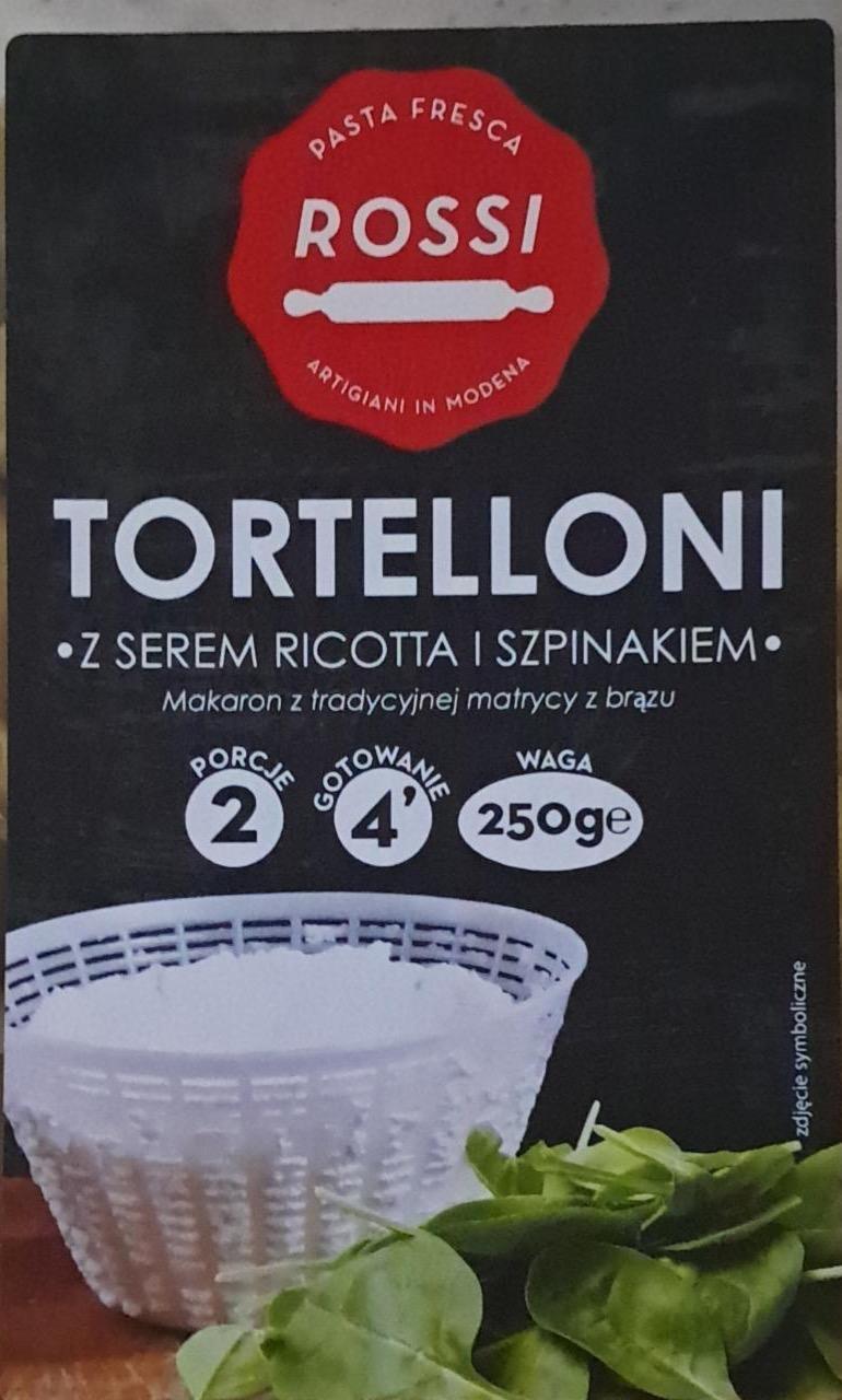 Zdjęcia - Tortelloni z serem ricotta i szpinakiem Rossi