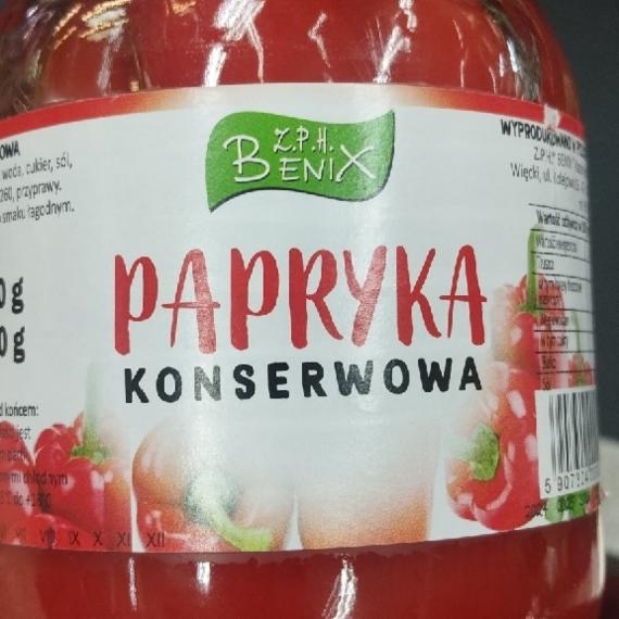 Zdjęcia - Papryka konserwowa Benix