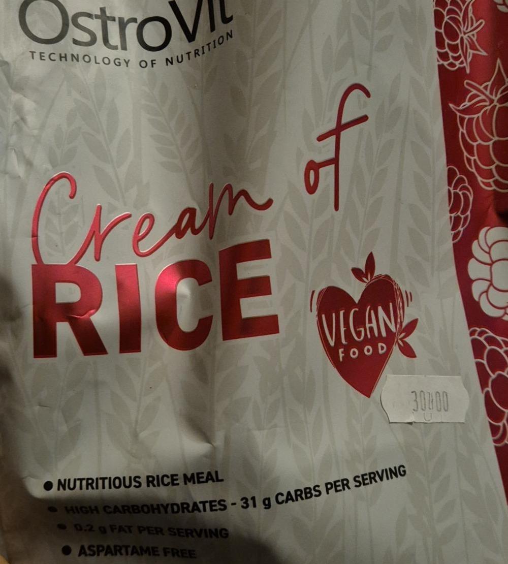Zdjęcia - Cream of rise Raspberry OstroVit