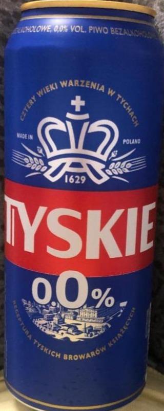 Zdjęcia - Tyskie Piwo bezalkoholowe 500 ml