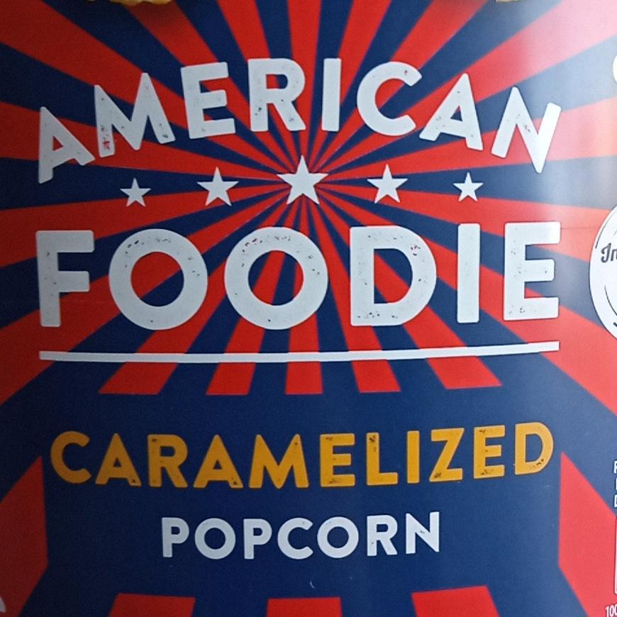 Zdjęcia - Caramelized popcorn American foodie