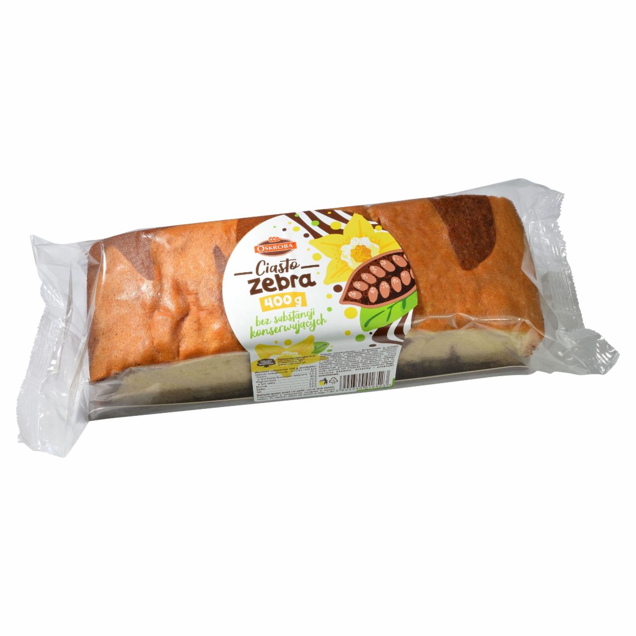 Zdjęcia - Oskroba Ciasto zebra 400 g